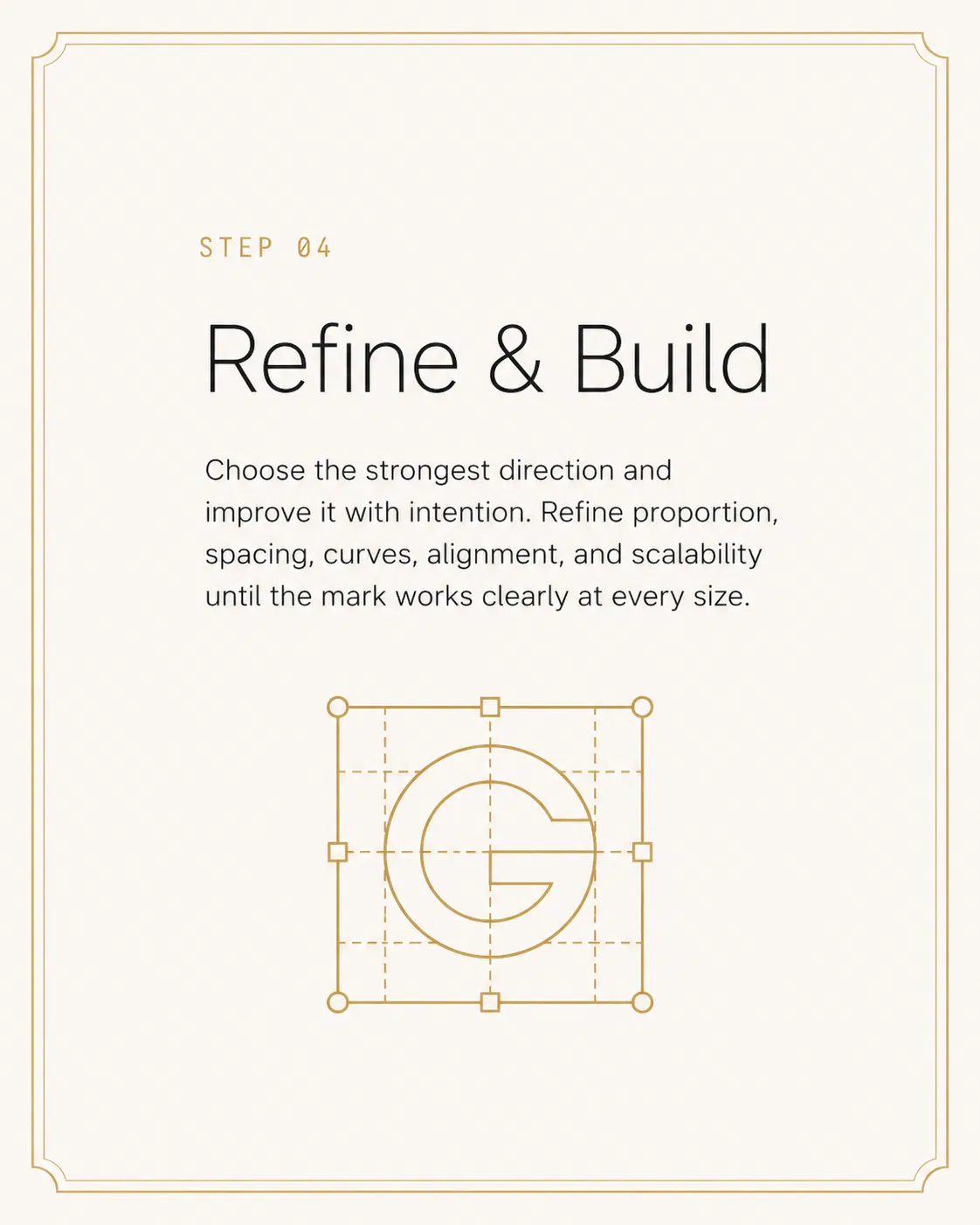 PROMPT 09 實測 Panel 5：STEP 04 Refine & Build
