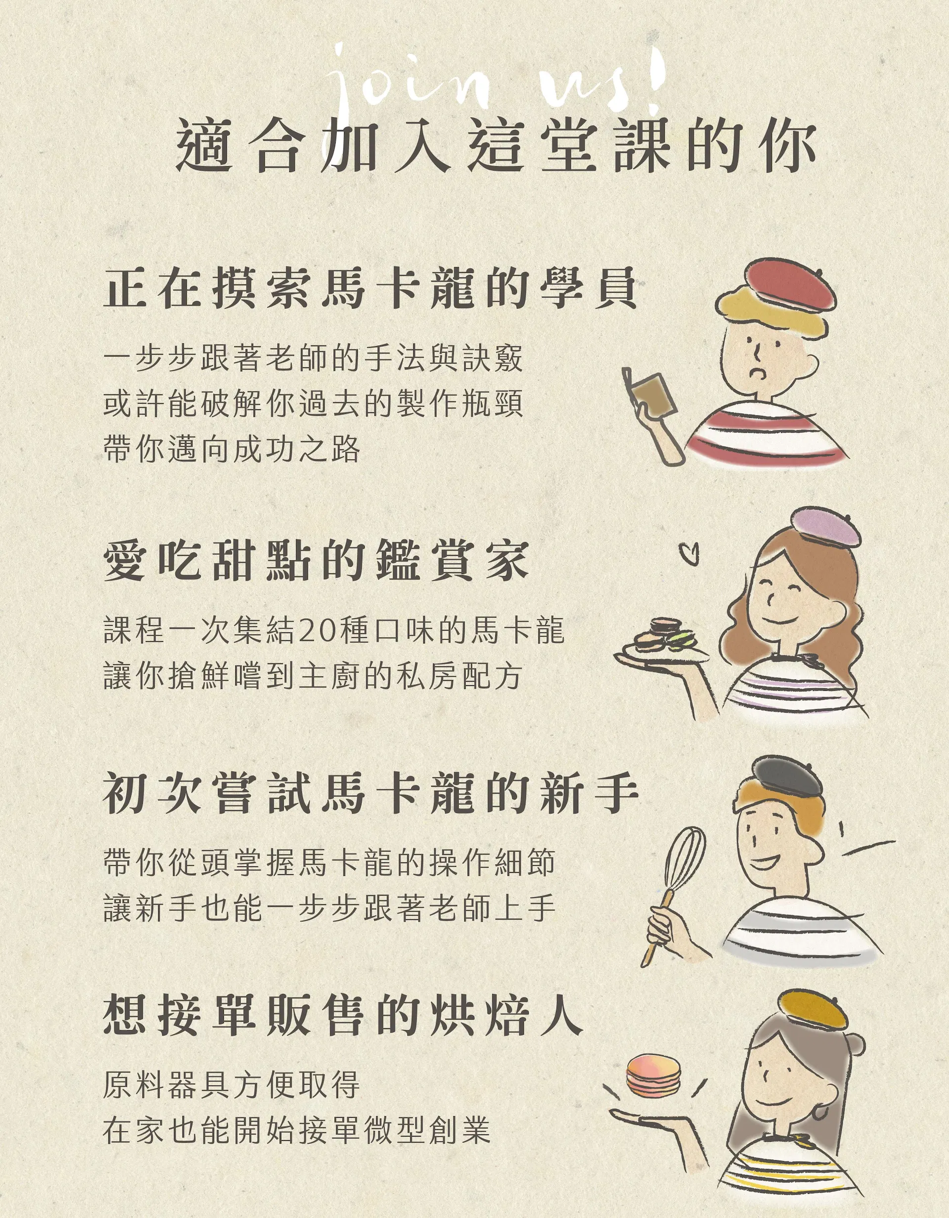 課程適合對象