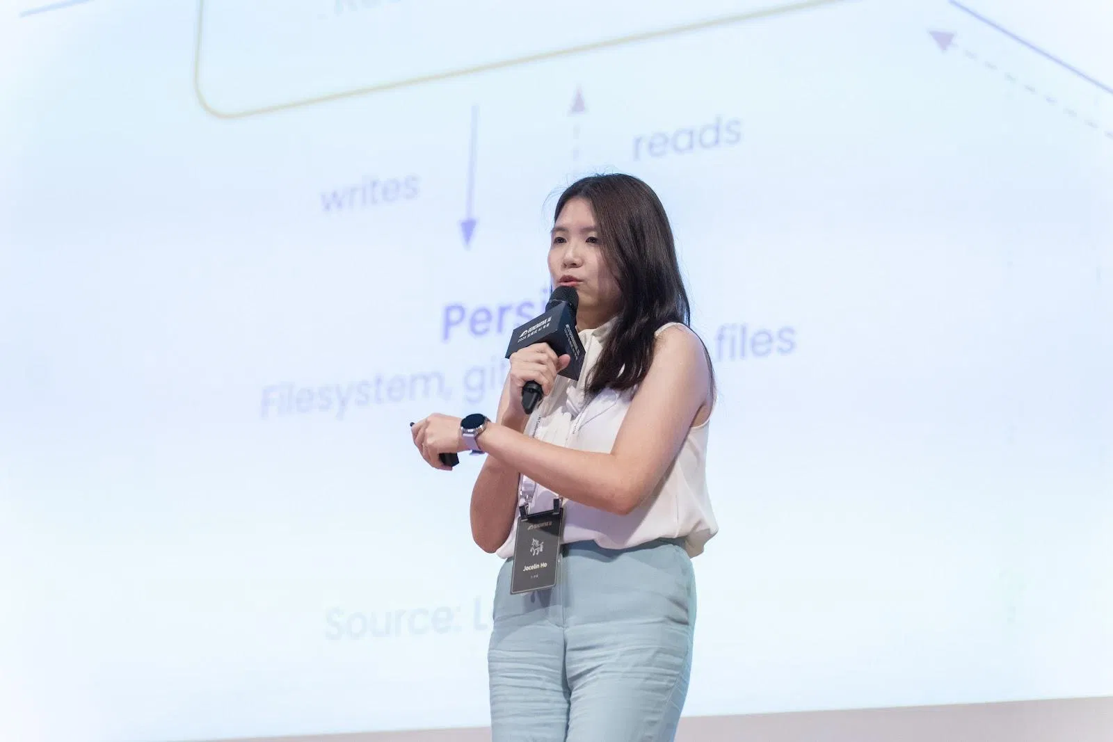 Jocelin Ho於 2026 Generative AI 年會現場分享