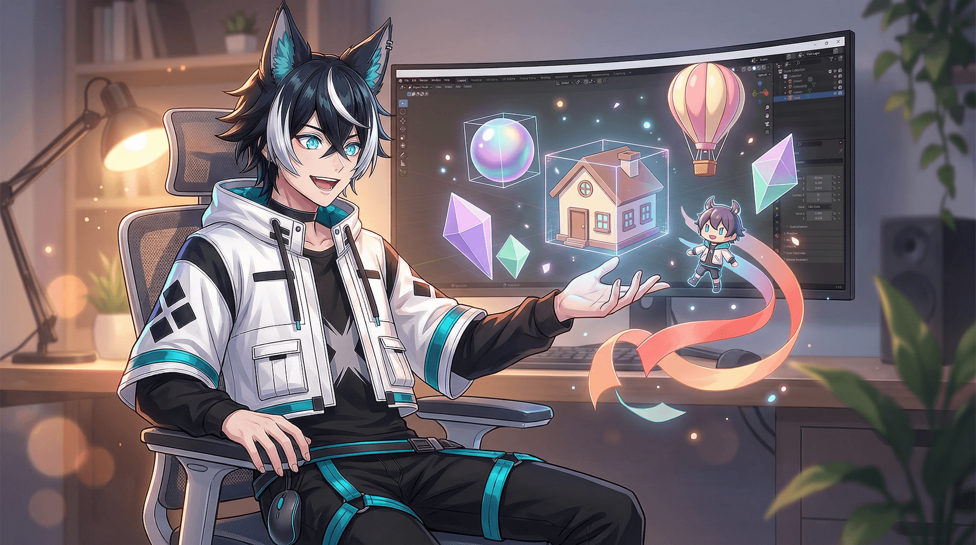 Spline Omma AI 畫布封面