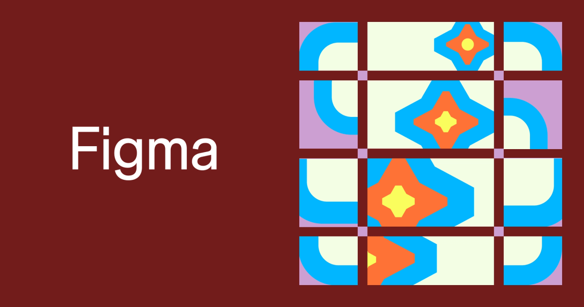 Figma 品牌視覺，代表設計師日常使用的工具
