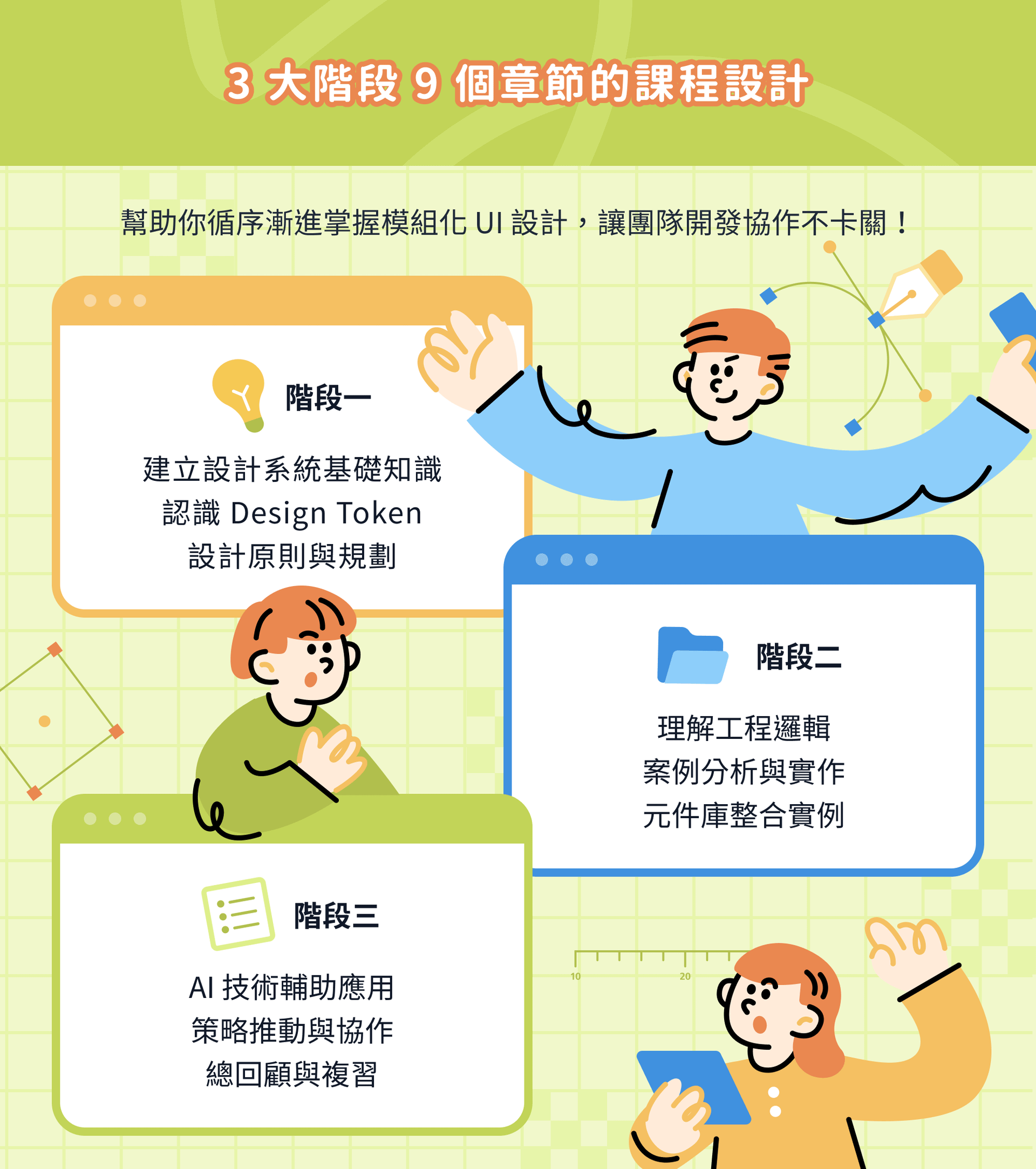 設計系統課程章節介紹