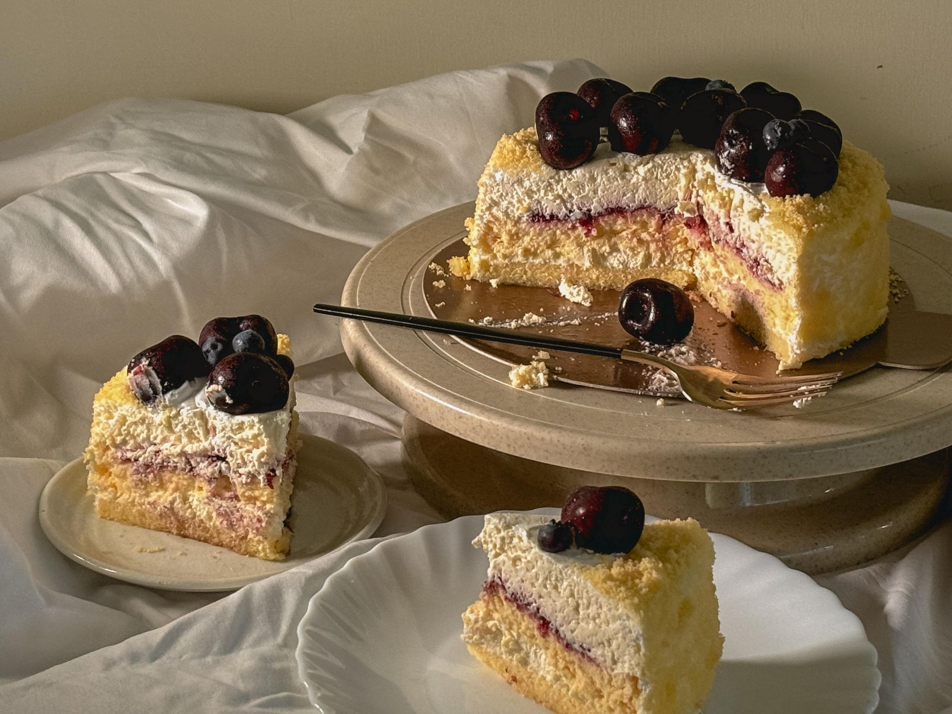 我的手作慶祝蛋糕XHeyMaster找課程果醬乳酪成品