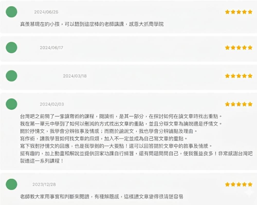 會考作文課程推薦