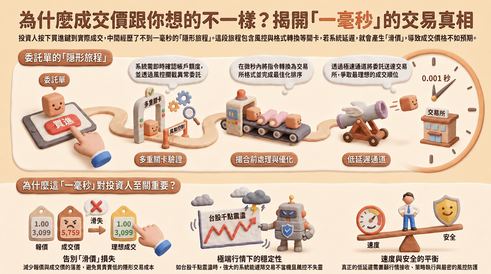 凱衛資訊_滑價_下單的股價，為什麼不一定是成交價？關鍵藏在這一毫秒