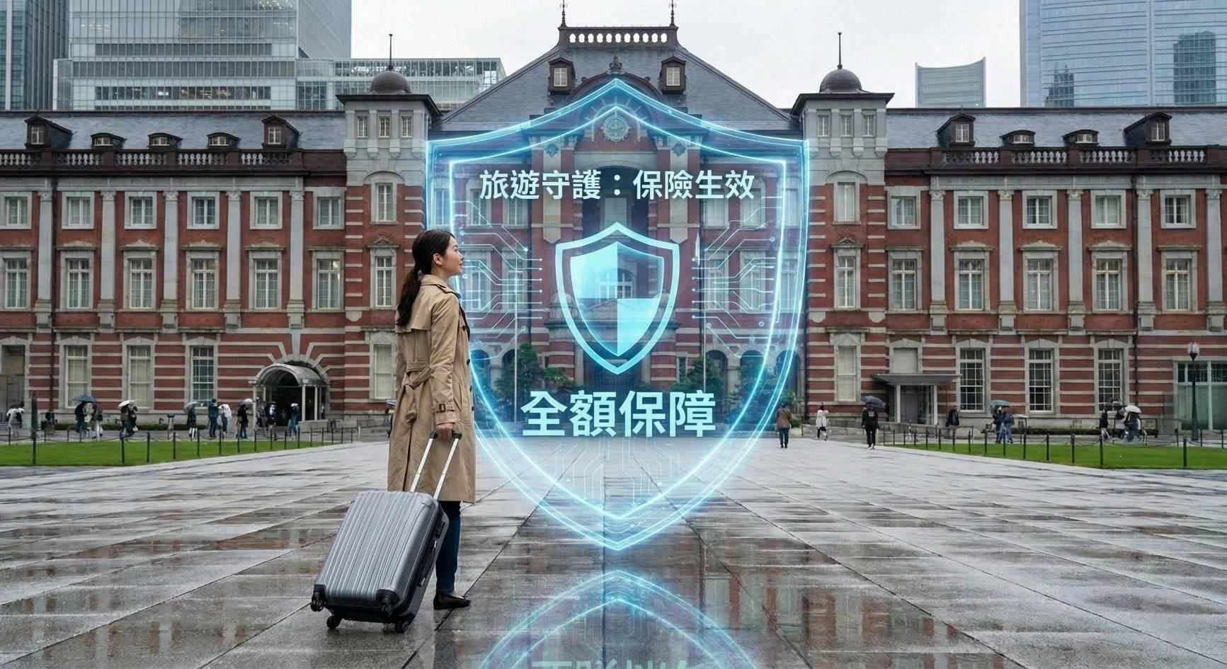 海外旅遊示意圖