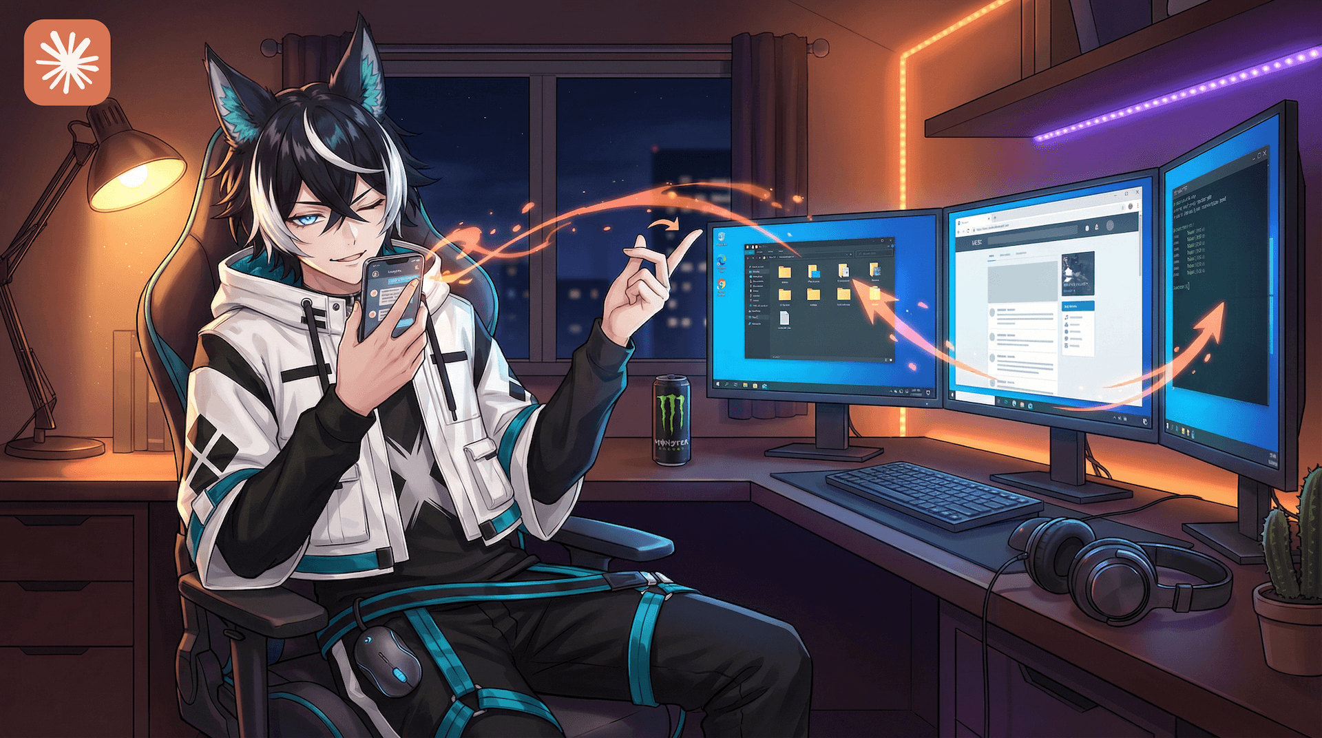 用手機遠端指揮 Claude 操作電腦