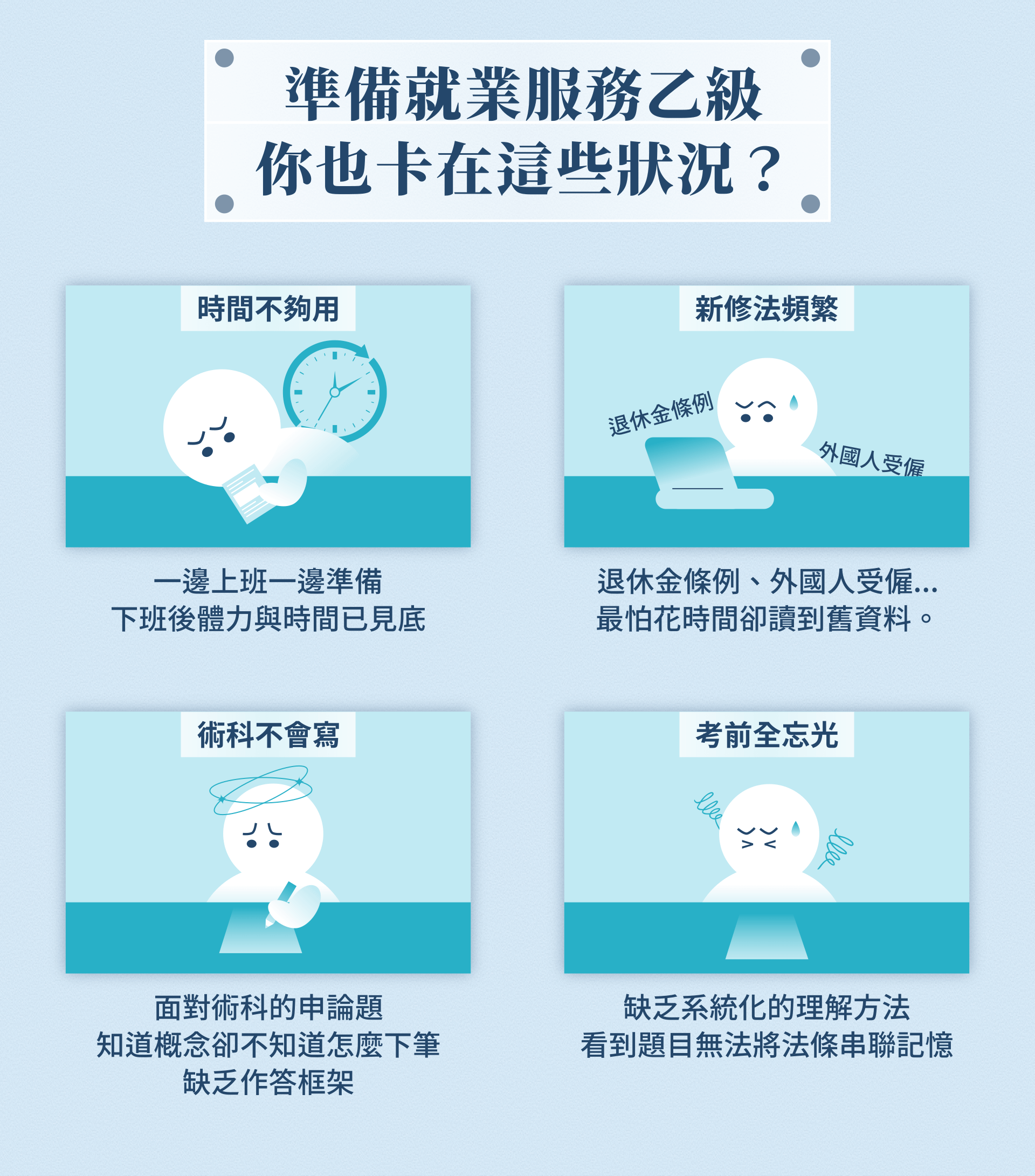 就業服務乙級難嗎