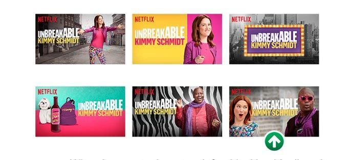 Unbreakable Kimmy Schmidt 表情測試結果