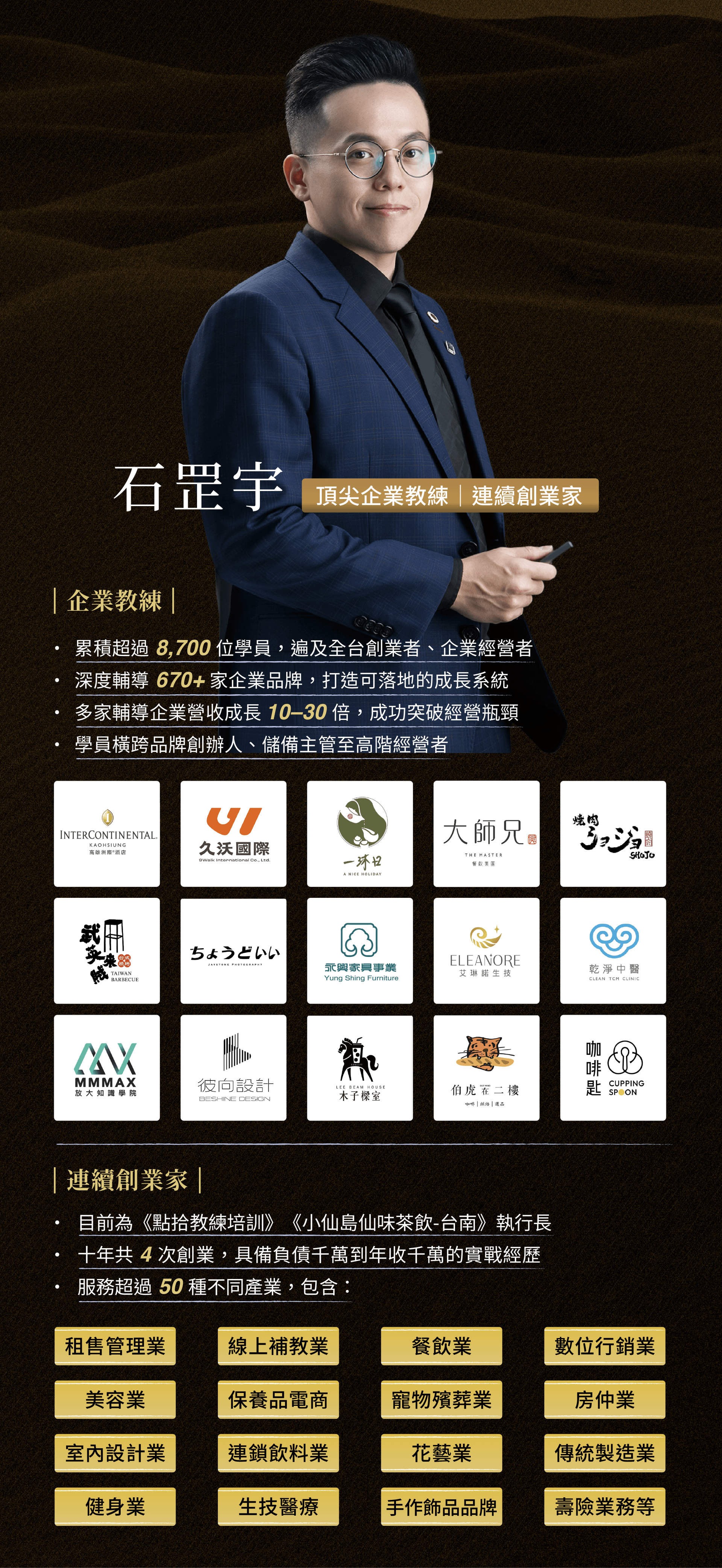 創業者落地實戰-石罡教練介紹