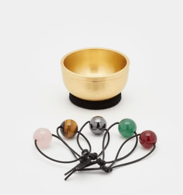 山口久乘-迷你小頌缽Mini Singing bowl Travel set