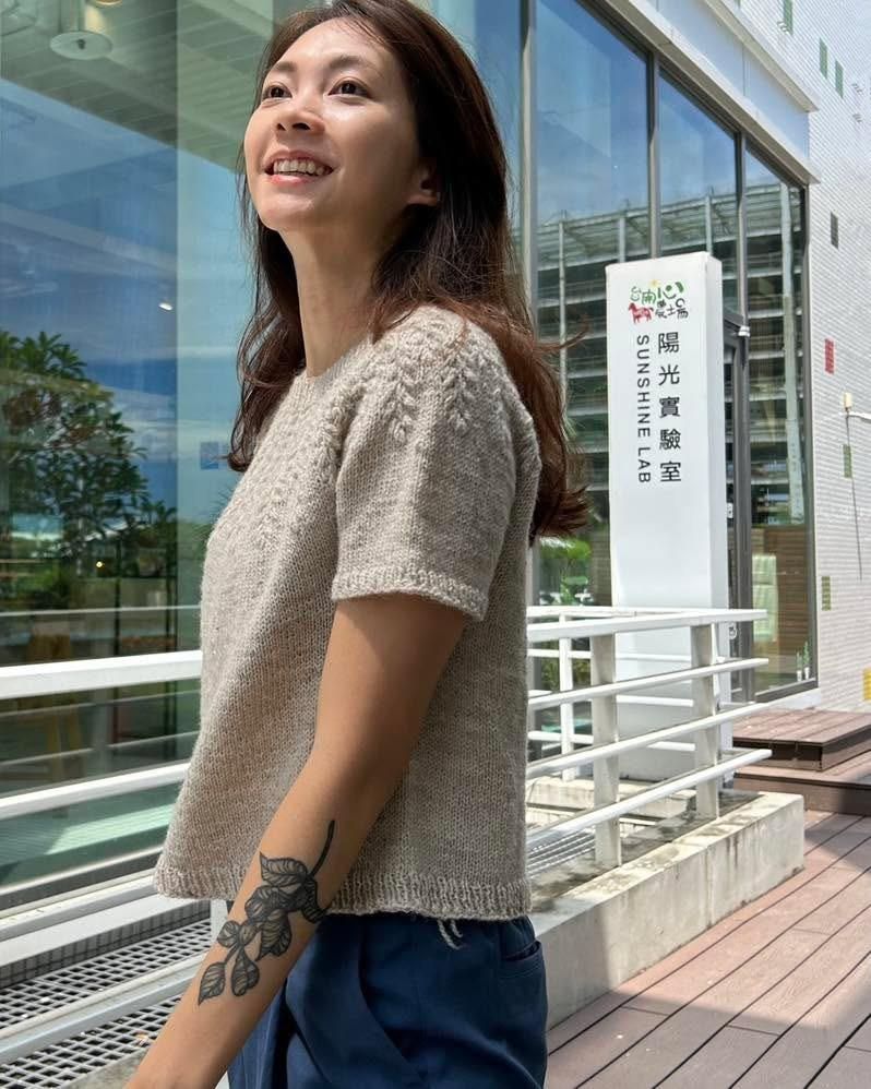 毛衣編織 / 田野麥穀 / 短袖 /羊毛線版