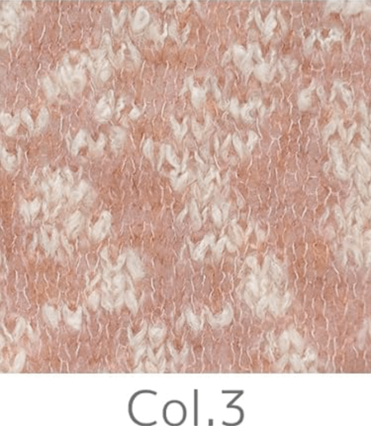 isk-009 かぎ針編む 雪のスヌード 雪花短圍巾｜超值影音材料包 - 色號03｜線上課程＋編織材料包