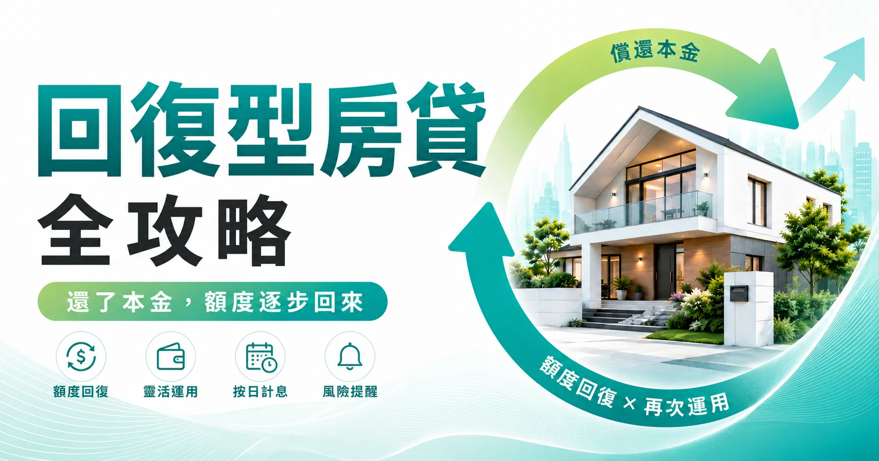 回復型房貸全攻略