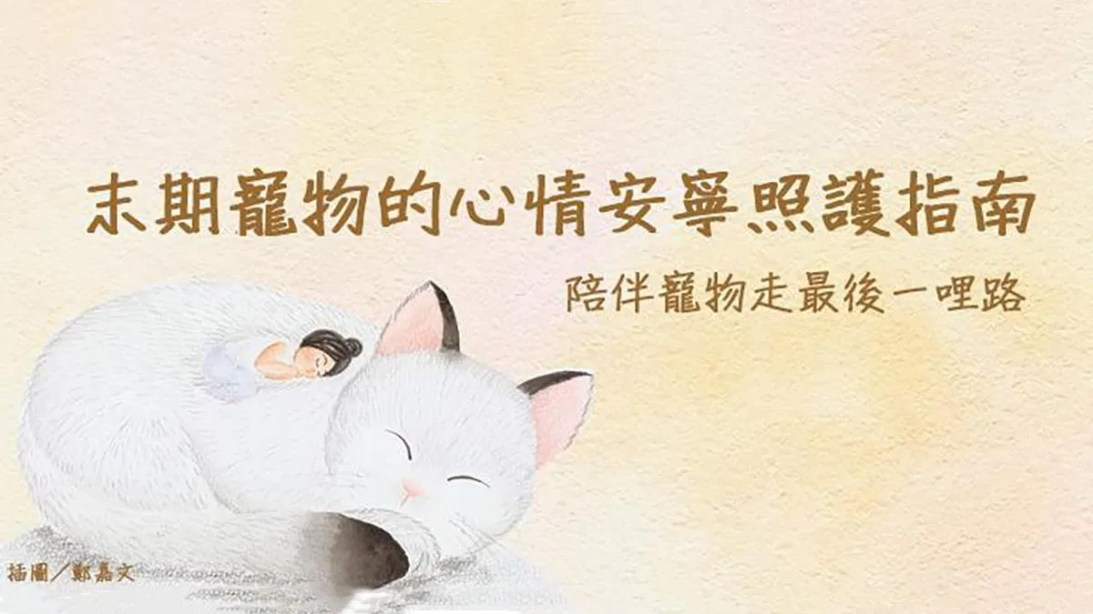 陪伴寵物走最後一哩路:末期寵物的心情安寧照護指南