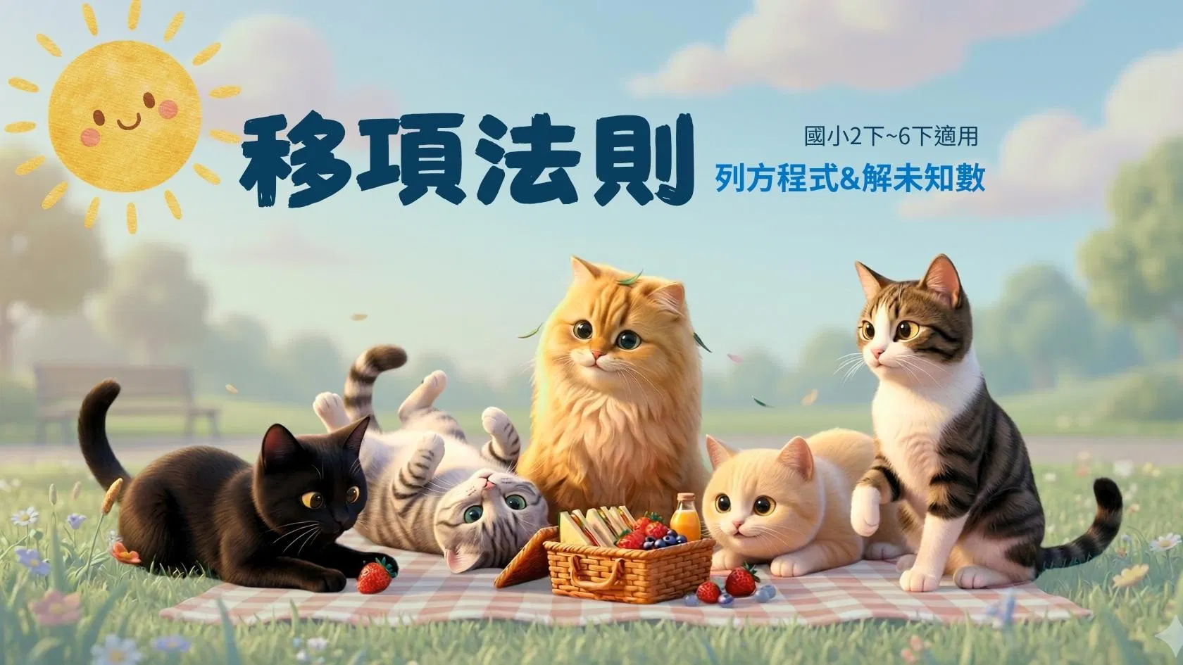 移項法則-解未知數-列方程式