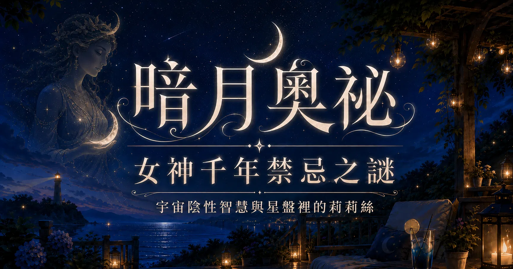 暗月奧祕：宇宙陰性智慧與星盤裡的莉莉絲