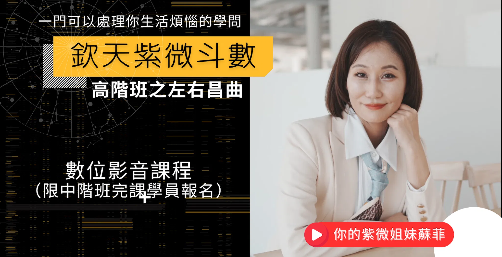 欽天紫微斗數高階班之左右昌曲