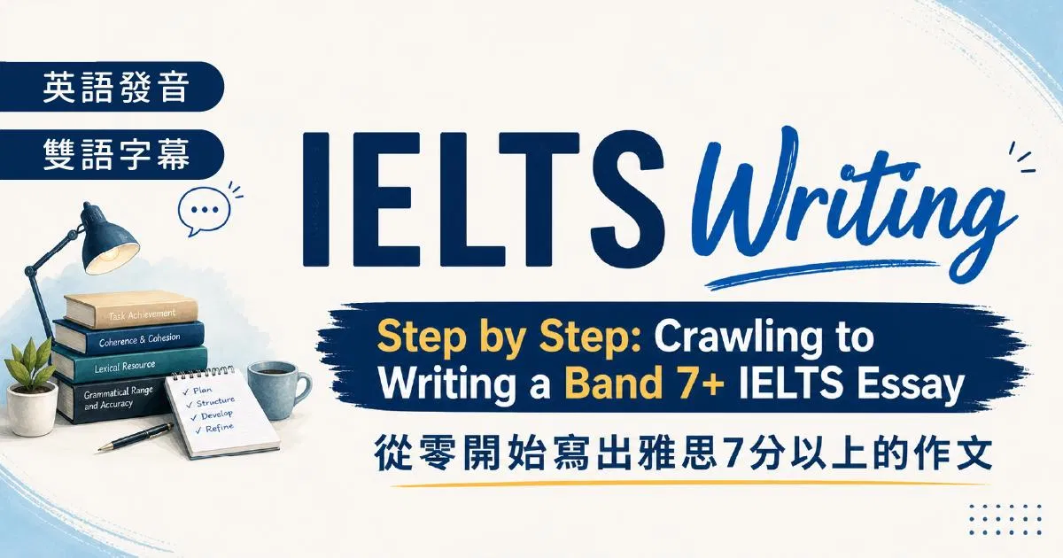 從零開始寫出雅思7分以上的作文 IELTS Writing