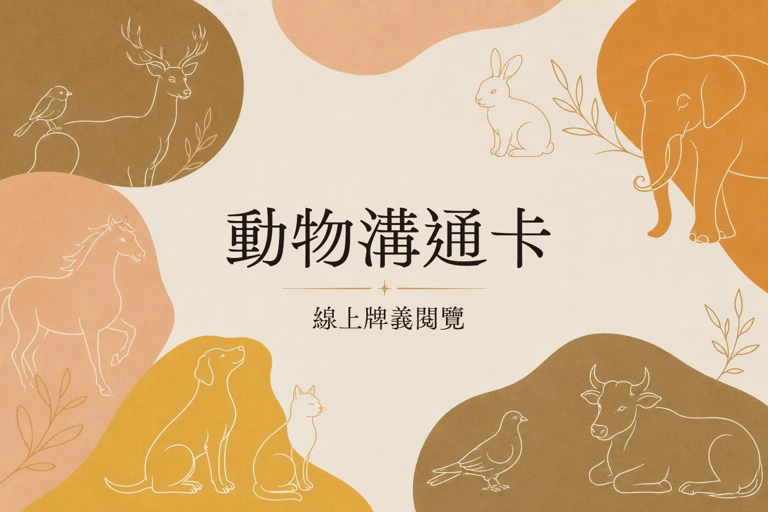 動物溝通卡-線上牌義查閱版