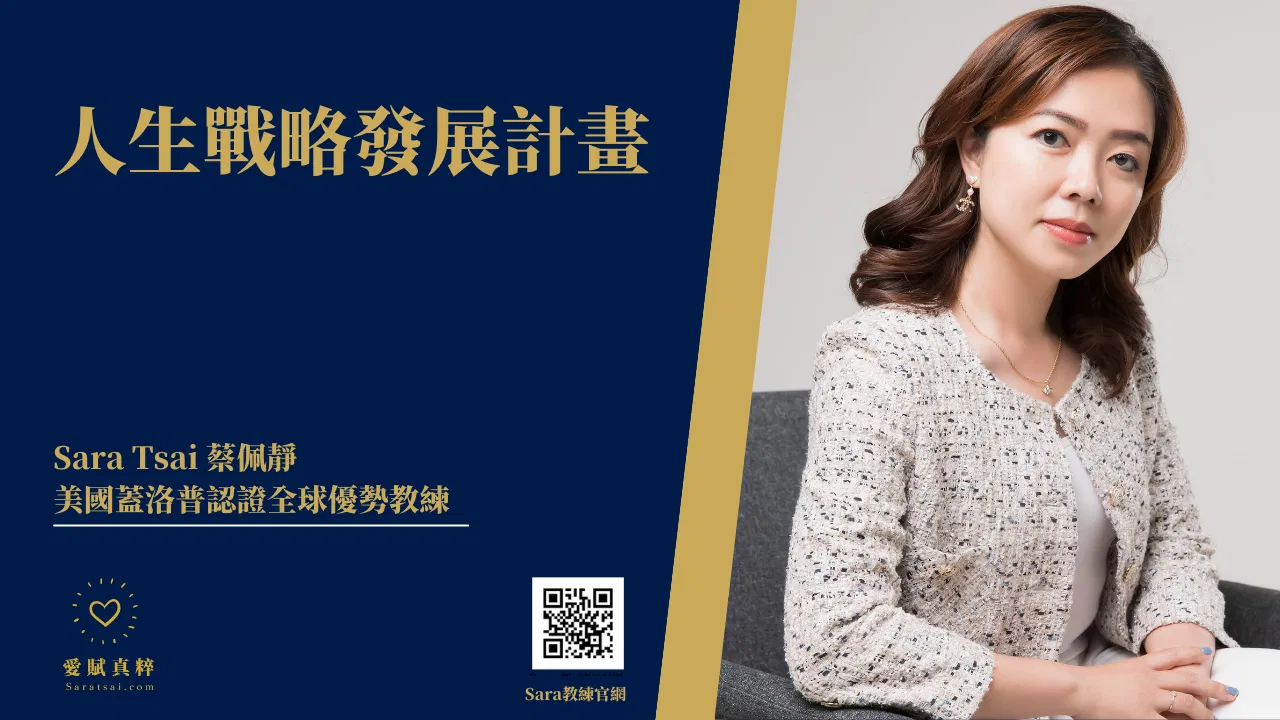 <Sara教練>人生戰略發展計畫(檔案＋20分鐘教學影片）