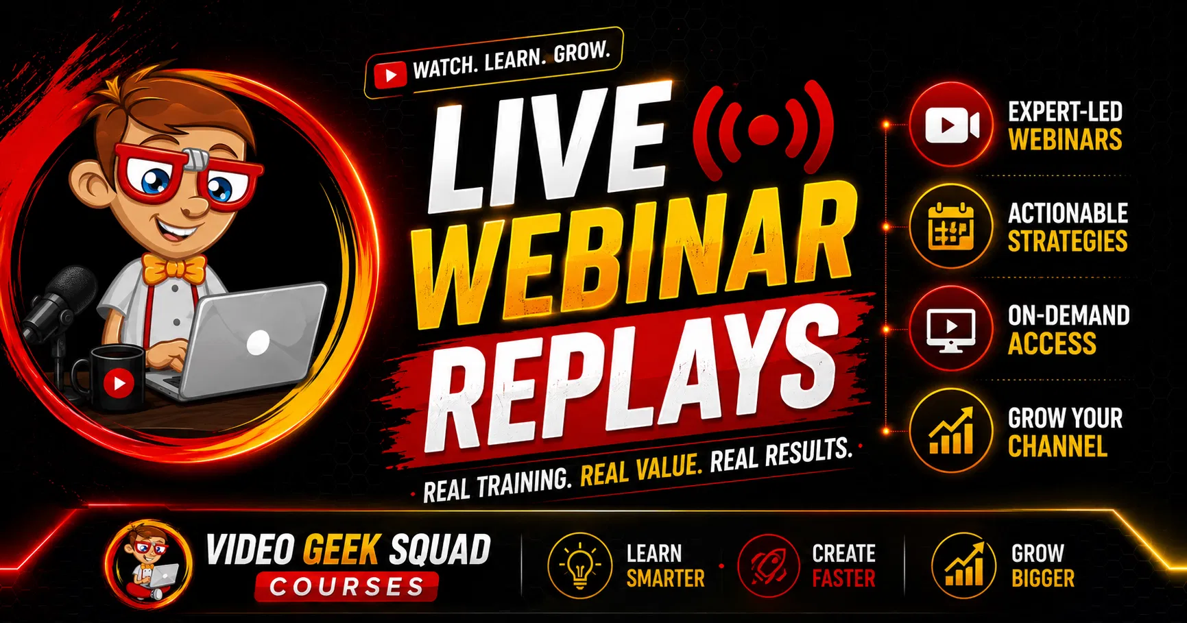 Live-Webinar Replays