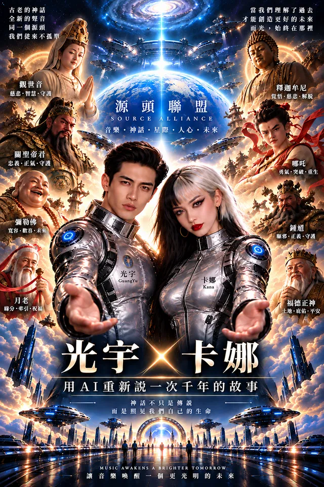 卡娜×光宇《宇宙源頭・眾神覺醒》音樂專輯