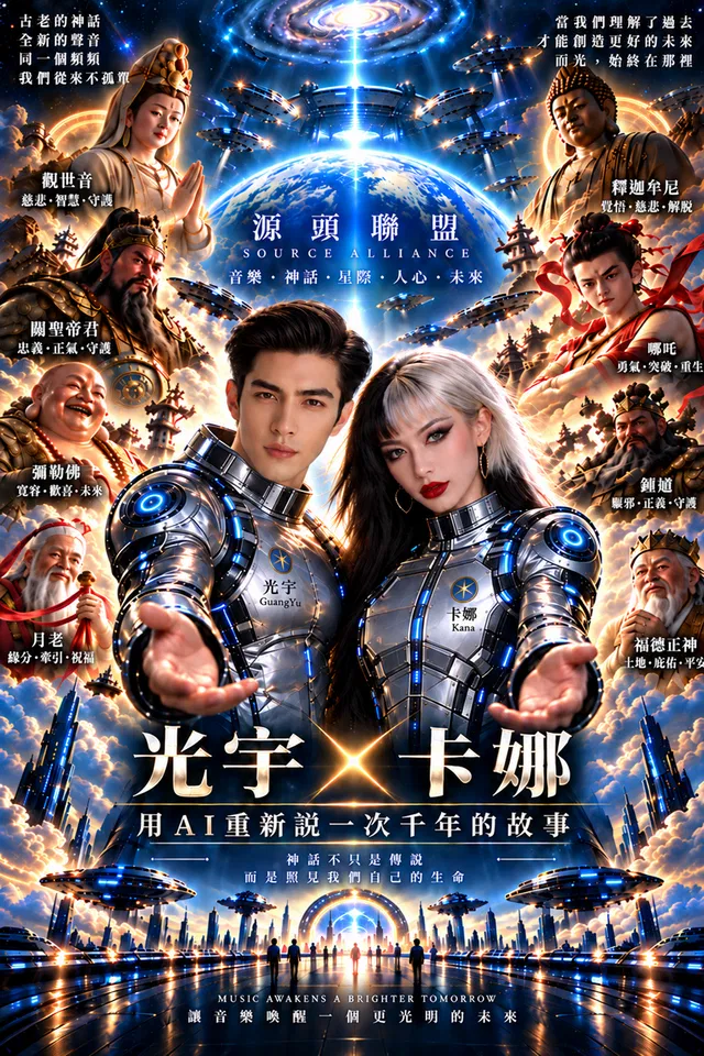 卡娜×光宇《宇宙源頭・眾神覺醒》音樂專輯