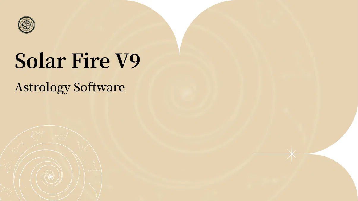 Solar Fire V9 | 軟體代購