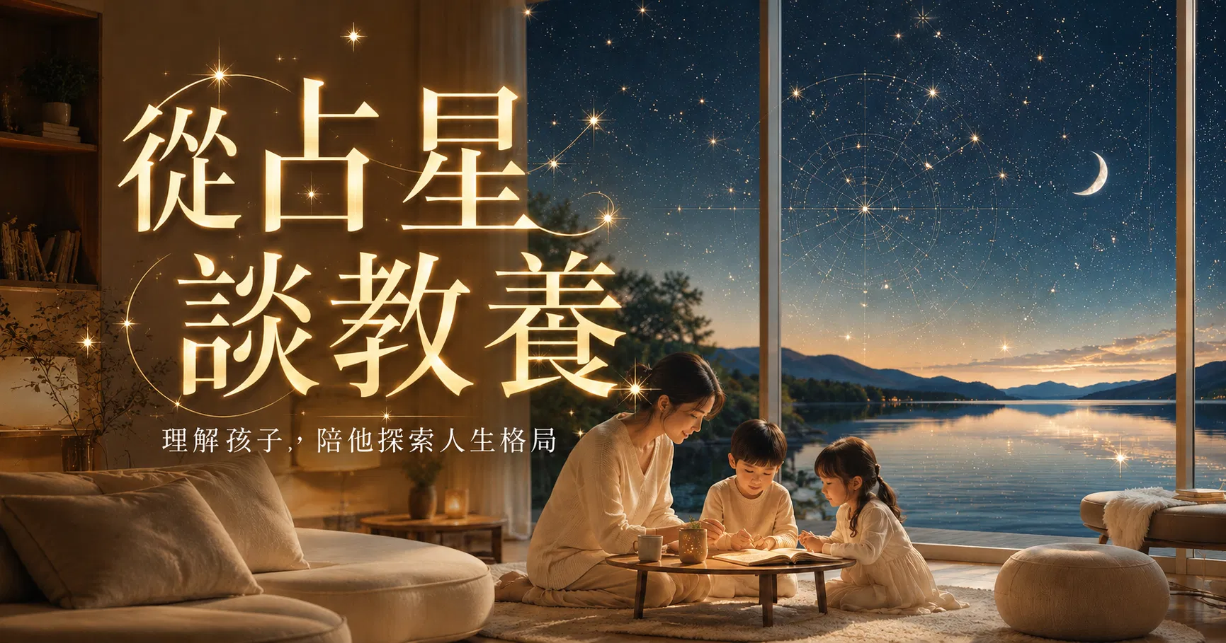 從占星談教養：理解孩子，陪他探索人生格局