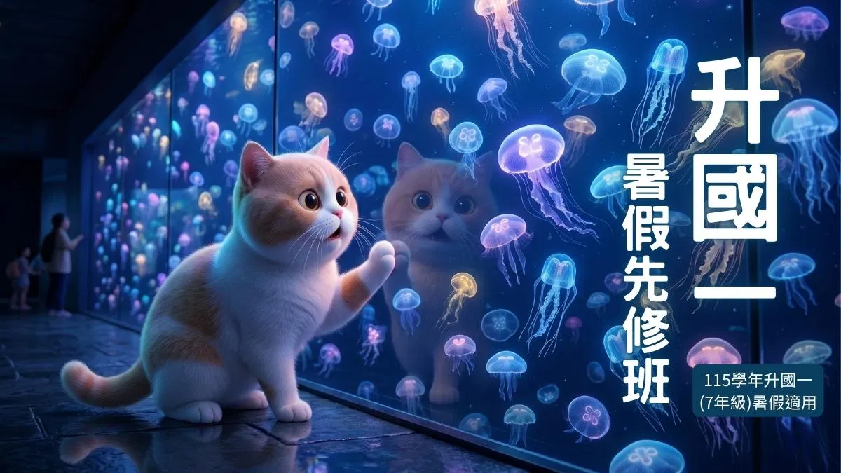 115升國一數學先修班|暑期國中數學銜接進度班 - 喵叫授國中數學