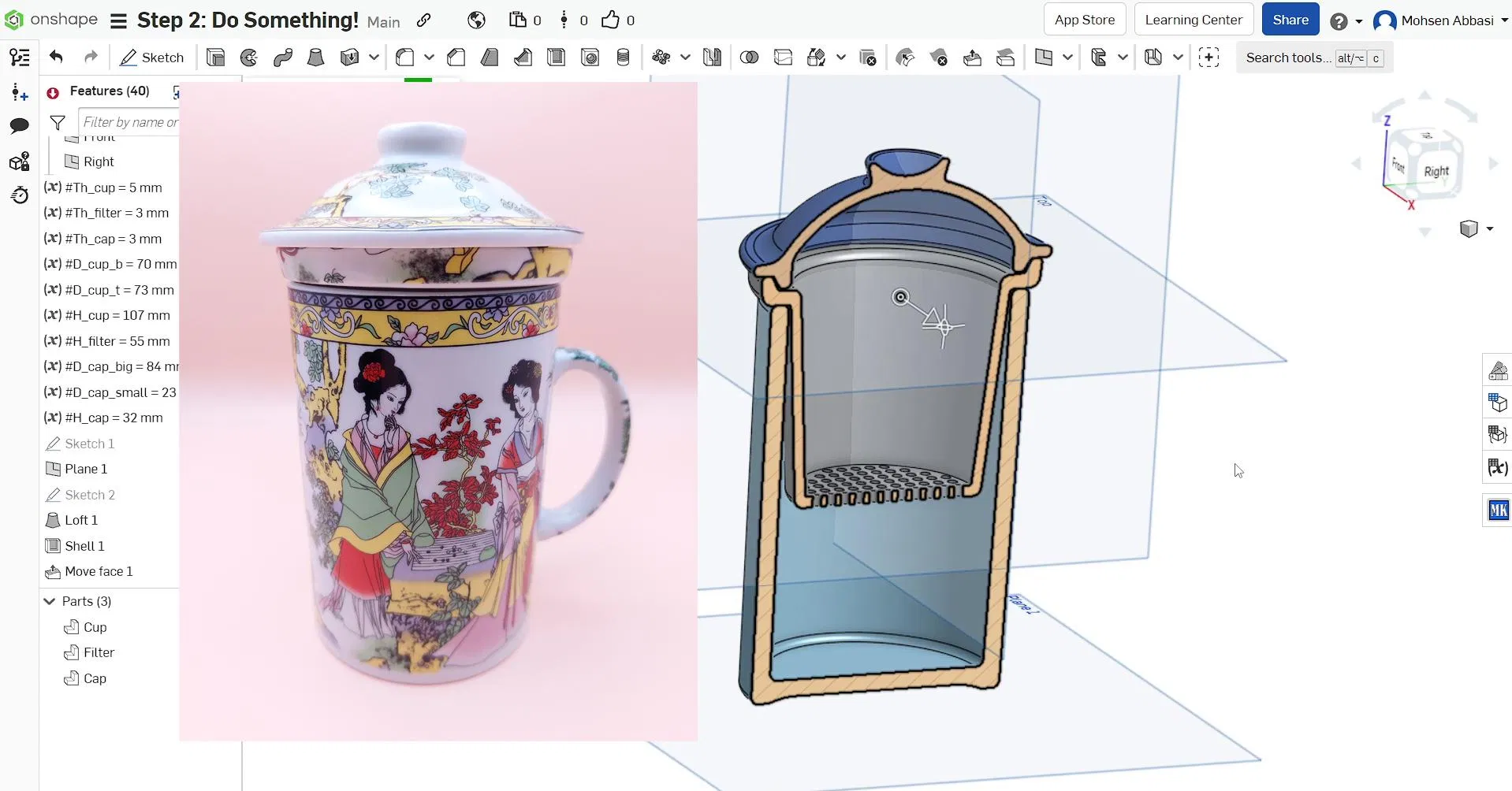 3D CAD Design in 1 hour