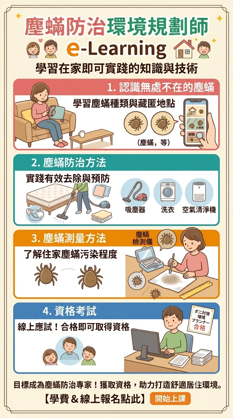 日本塵蟎防治環境規劃師