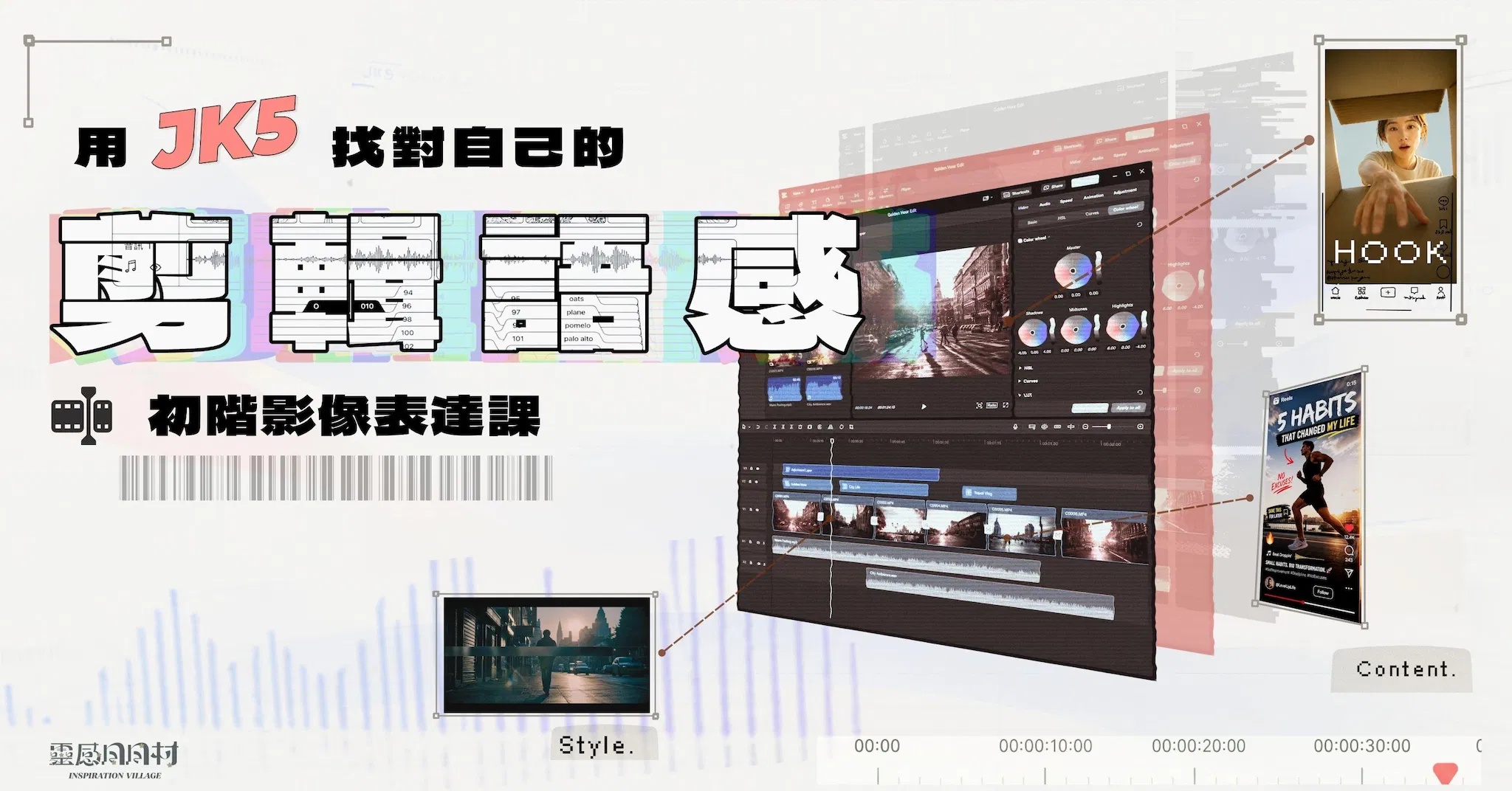 7月線上＋實體｜找對自己的剪輯語感：初階影像表達課（已結束）