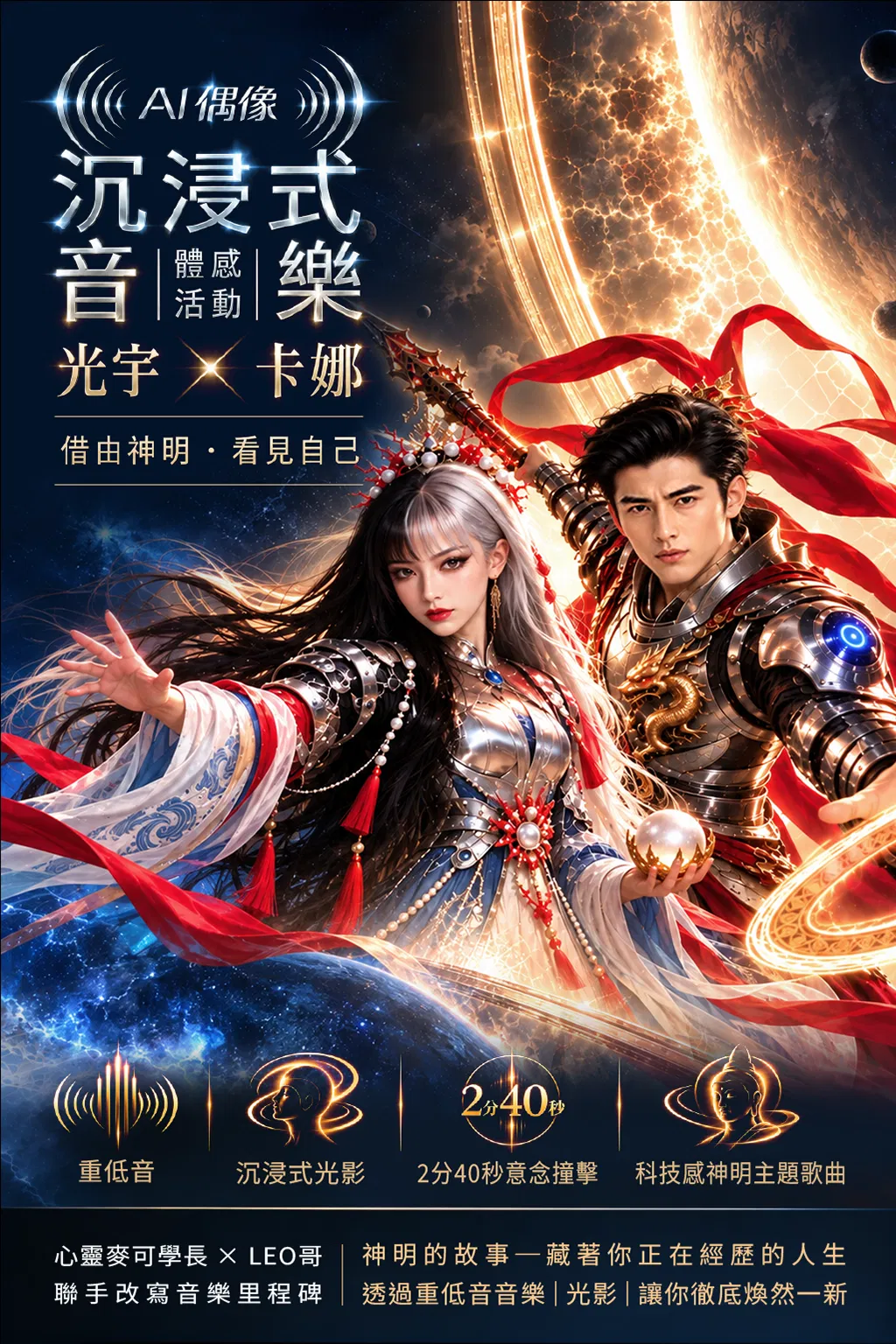 AI偶像沉浸式音樂體感活動之勇敢(單人體驗)