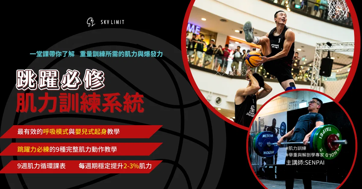 跳躍必修 肌力訓練系統