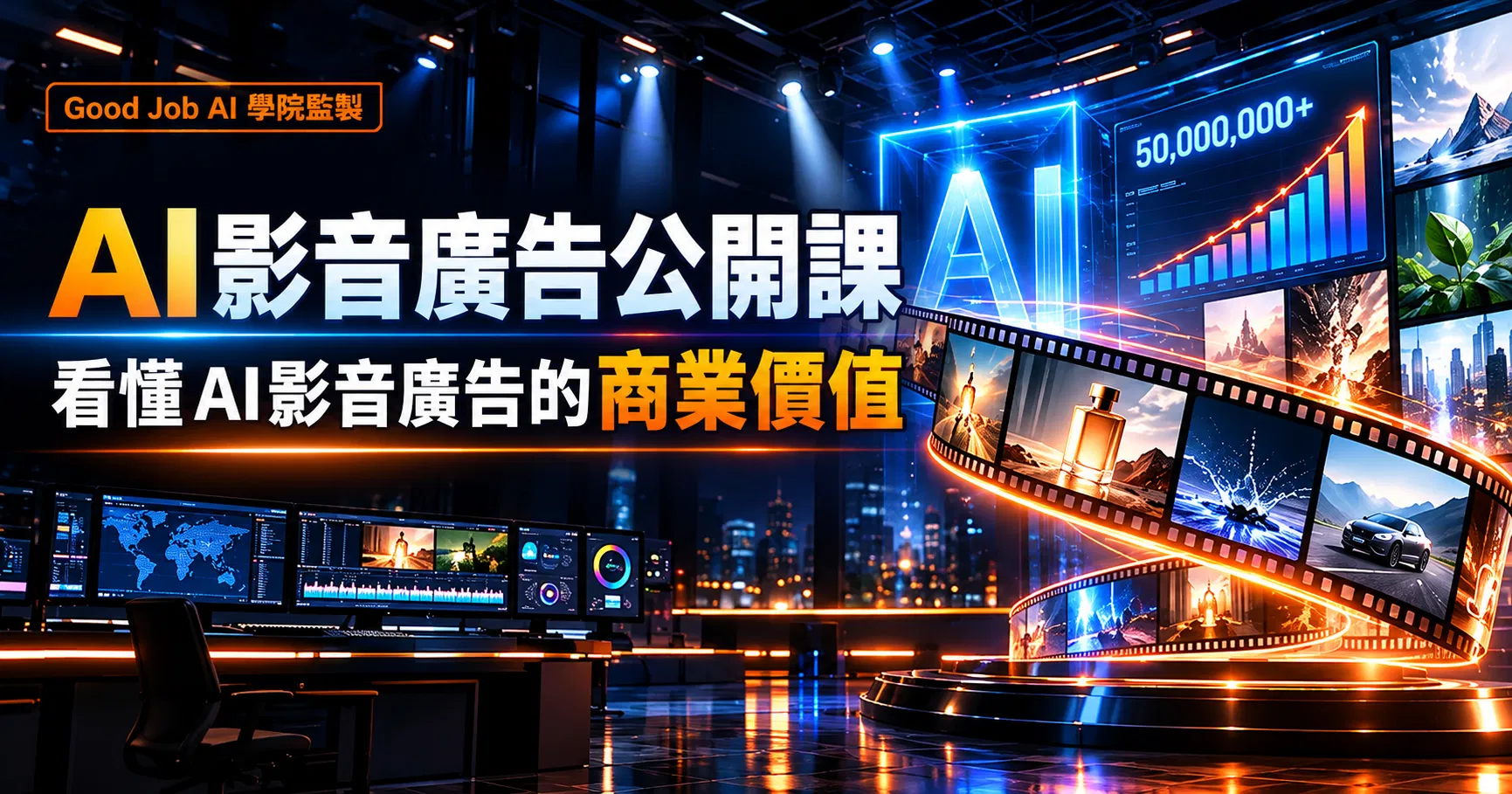 限時公開課｜初探AI 影音廣告：5000萬次觀看的秘密，看懂 AI 影音廣告的商業價值