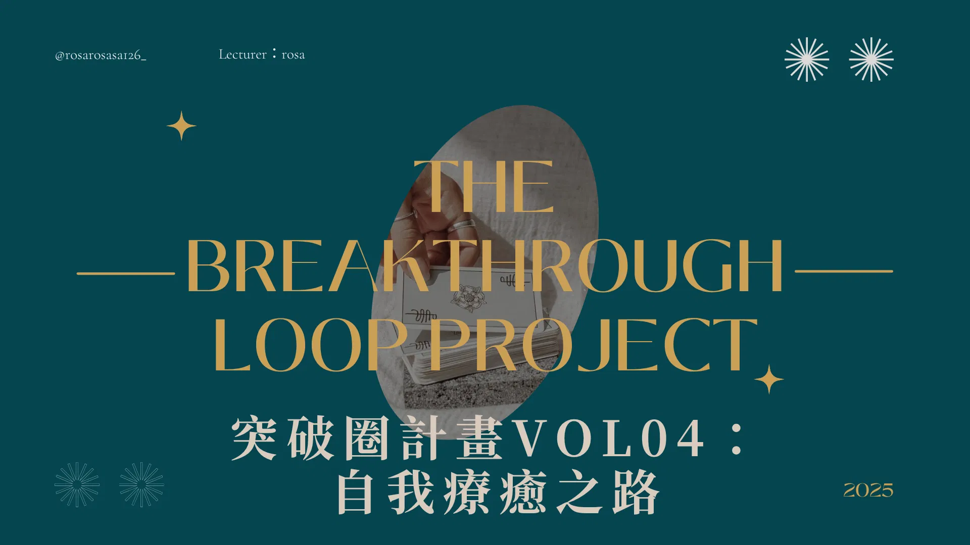 突破圈計畫 VOL.04:自我療癒與重新連結