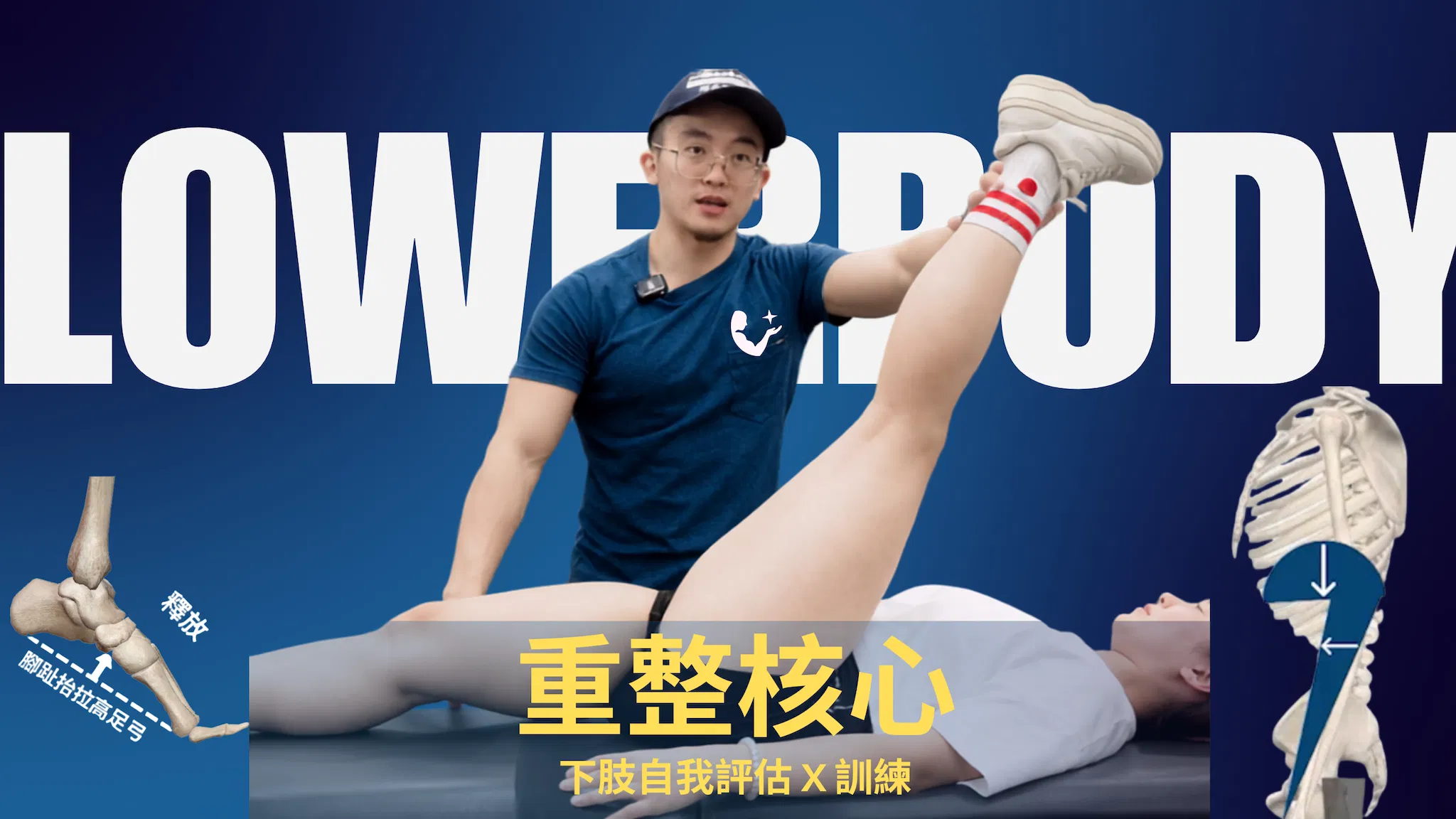 重整核心課程/下肢自我評估與訓練