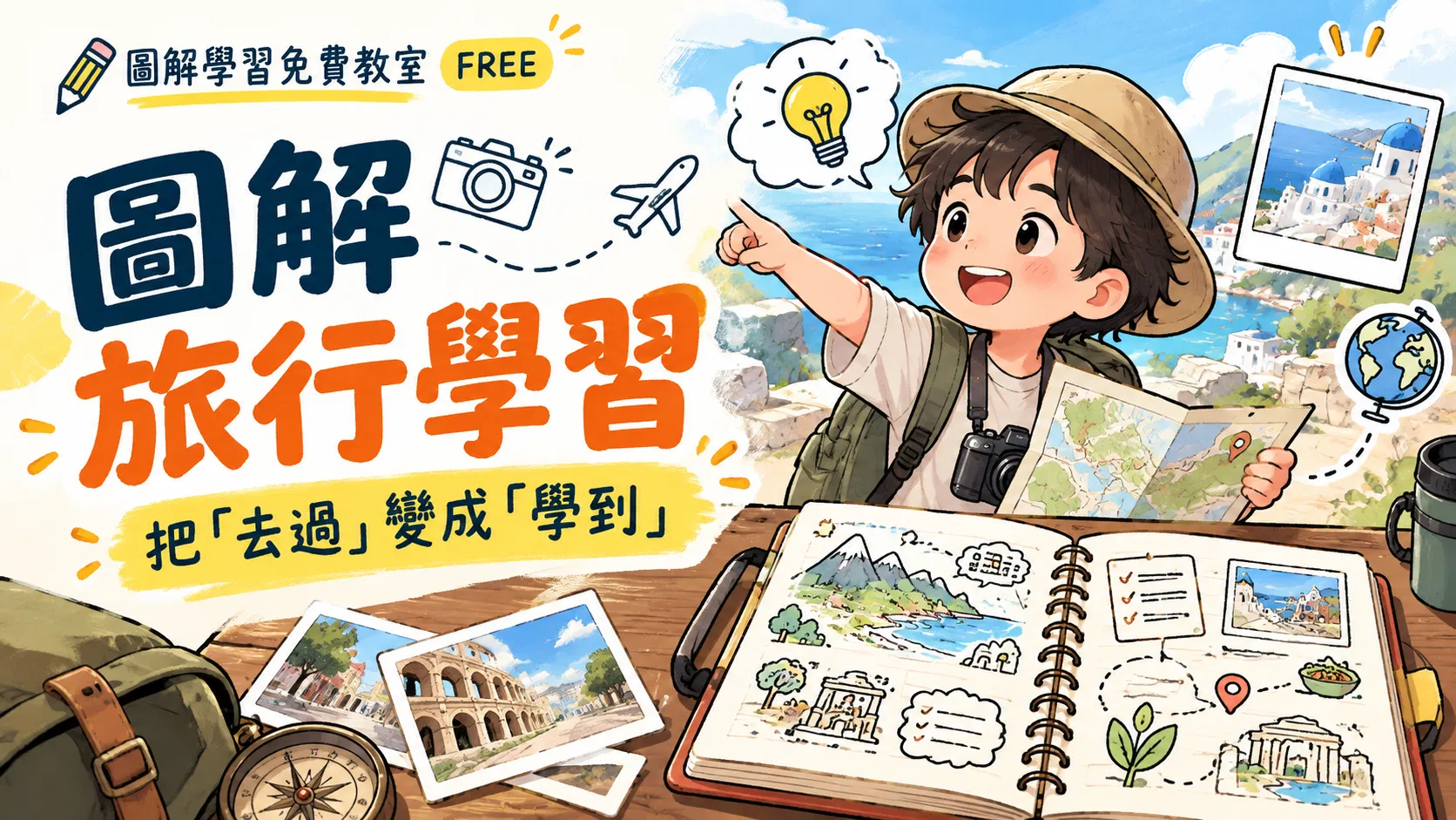 《圖解旅行學習》