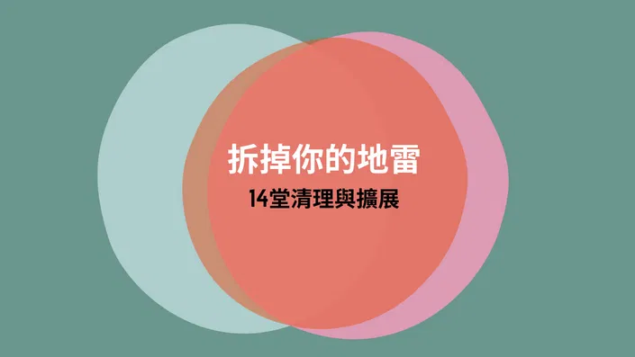 拆掉你的地雷：超越干擾而活