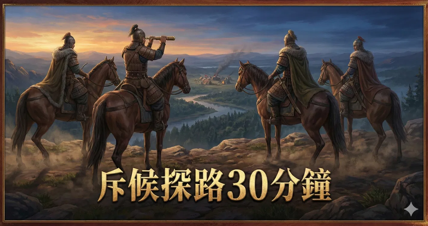 1對1 局勢分析 軍師獻策 - 【斥候探路30分鐘】
