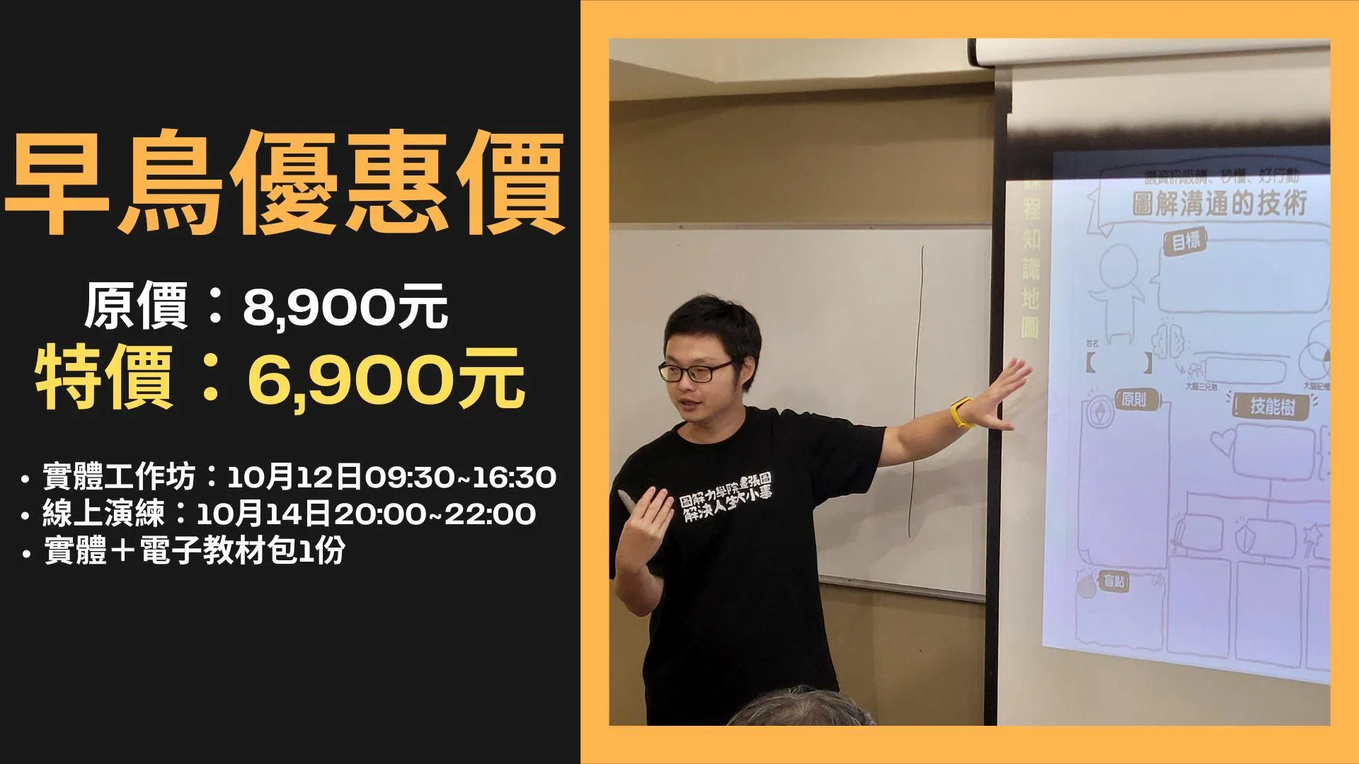 第2期「圖解溝通的技術」實戰工作坊 - 圖解溝通的技術（早鳥優惠）