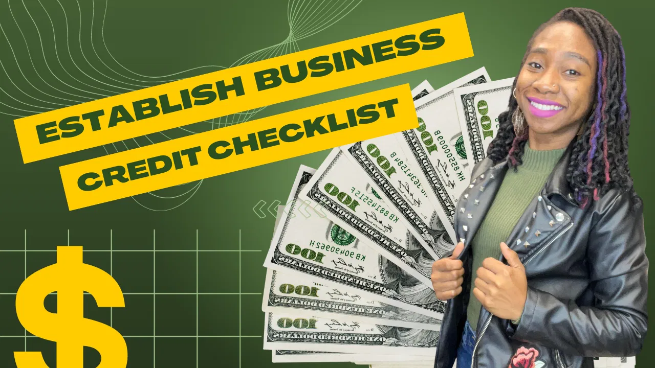 Establish Business Credit Checklist