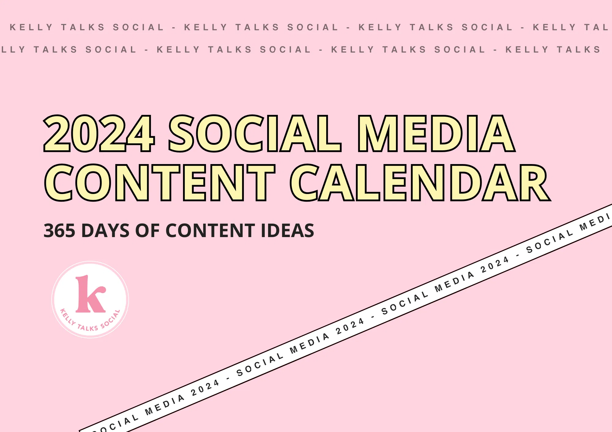 2024 Social Media Content Calendar