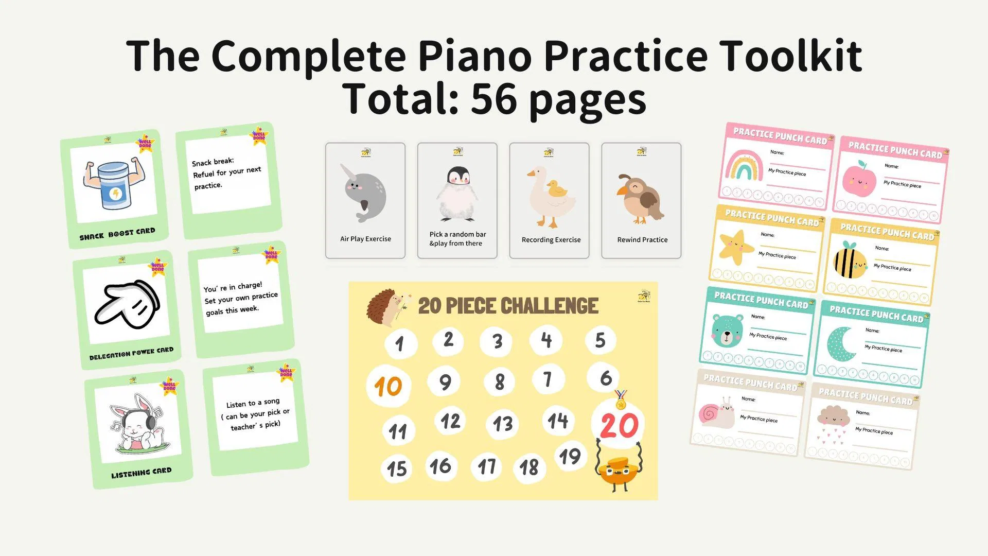Practice Power Pack: The Complete Piano Practice Toolkit (Regular Price: $699)