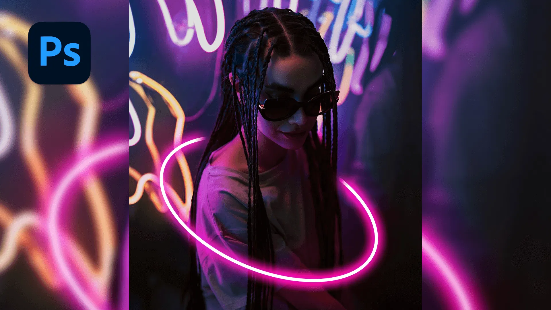 💜 Photoshop 緊縛光環法術特效