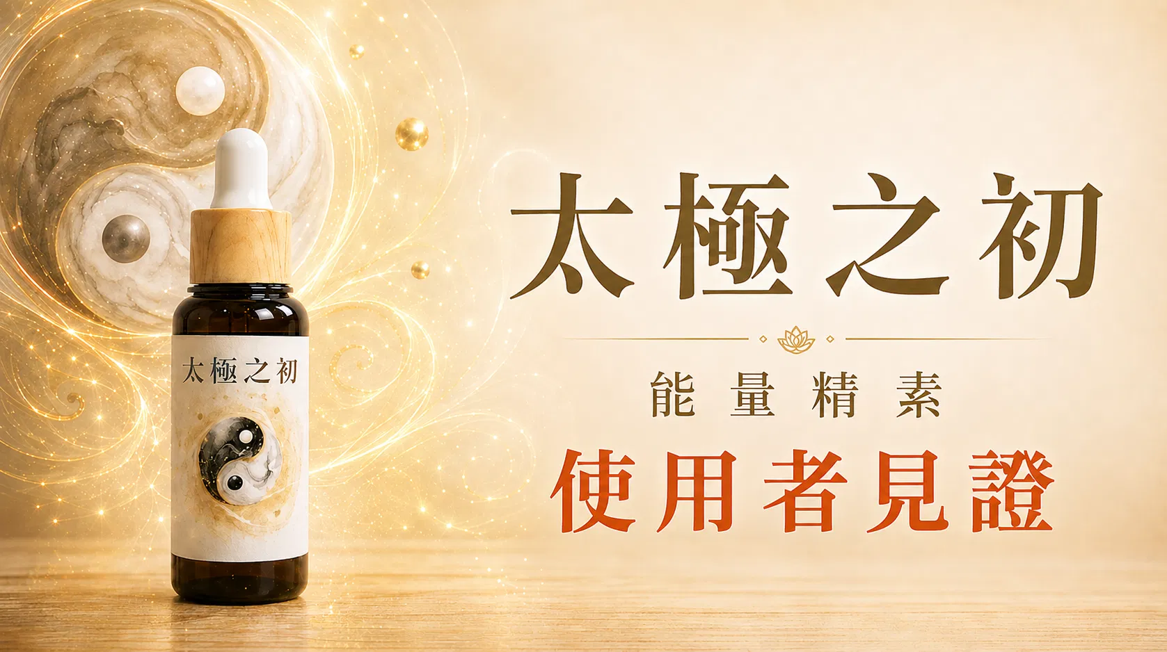 使用者見證「太極之初能量精素」