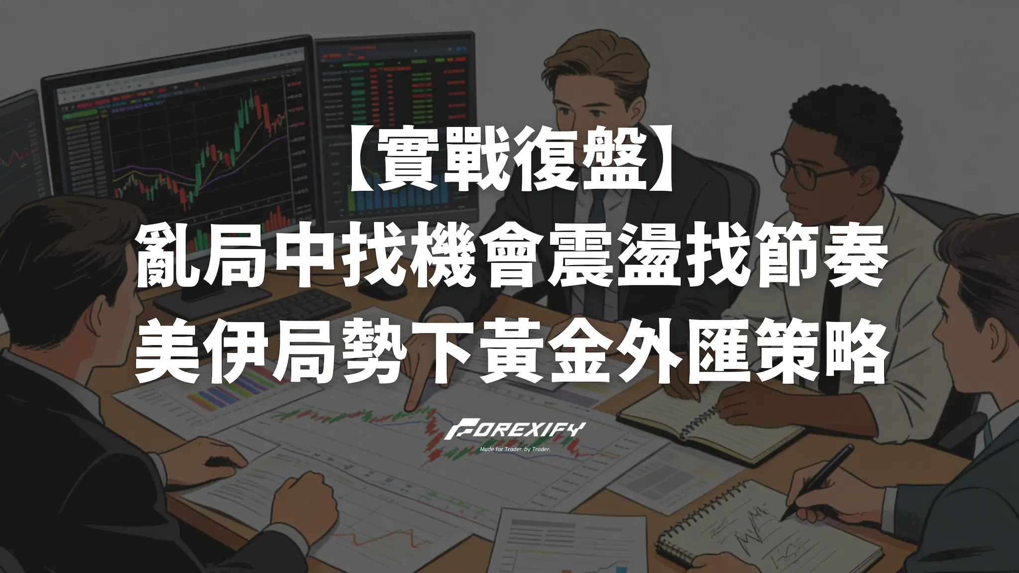 【實戰復盤】亂局中找機會，震盪中找節奏：美伊局勢下的黃金與外匯應對策略