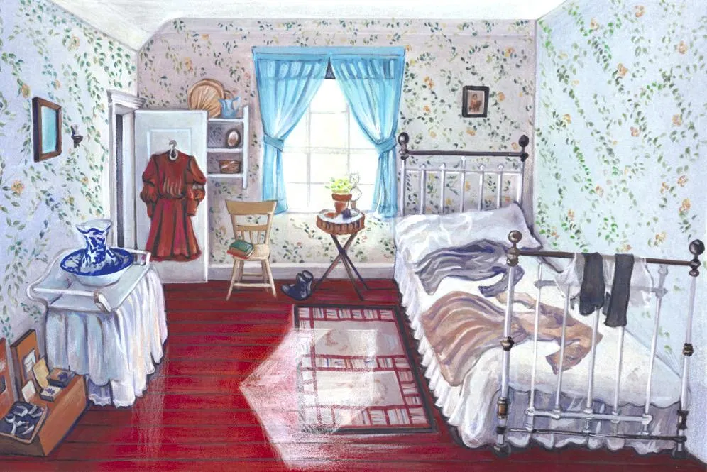 👒《尋找安妮》純手繪插畫媒材介紹：不透明水彩（gouache）🎨